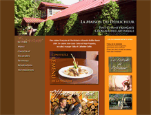 Tablet Screenshot of defricheur.com